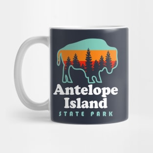 Antelope Island State Park Bison Great Salt Lake Utah Mug